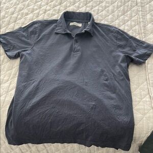 Men's M Buck Mason Sueded Cotton Polo